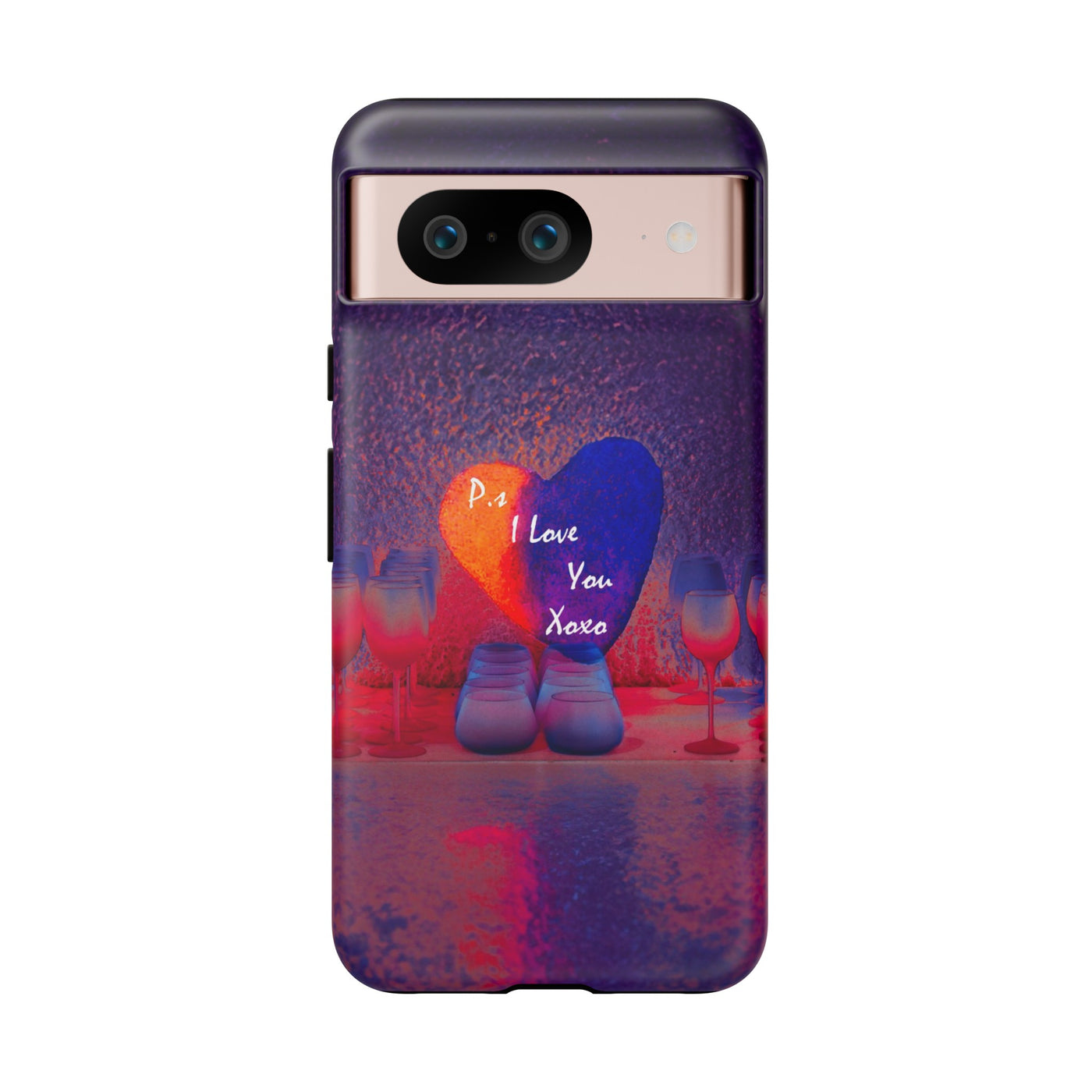 Cute Samsung Case | Cool Iphone Case | PS I love You - Heart, Samsung S24, S23, S22, S21, IPhone 15 Case | Iphone 14 Case, Iphone 13 Case