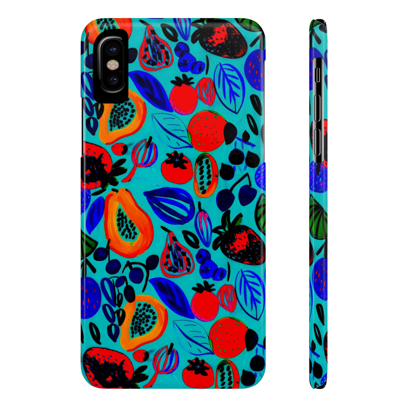 Trendy Fall Fruit Gift for Her Cute Phone Cases for Iphone 16 | iPhone 15 Case | iPhone 15 Pro Max Case, Iphone 14, Iphone 14 Pro Max, Iphone 13, Slim