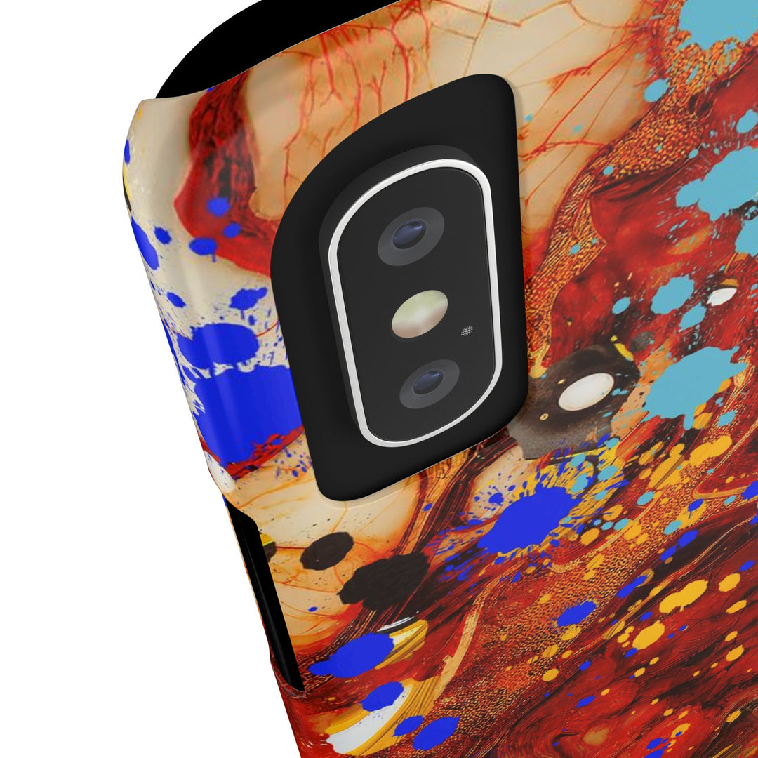 Slim Cute Phone Cases for Iphone - | iPhone 15 Case | iPhone 15 Pro Max Case, Iphone 14 Case, Iphone 14 Pro Max, Iphone 13, Fall Marble Paint Splash - Studio40ParkLane