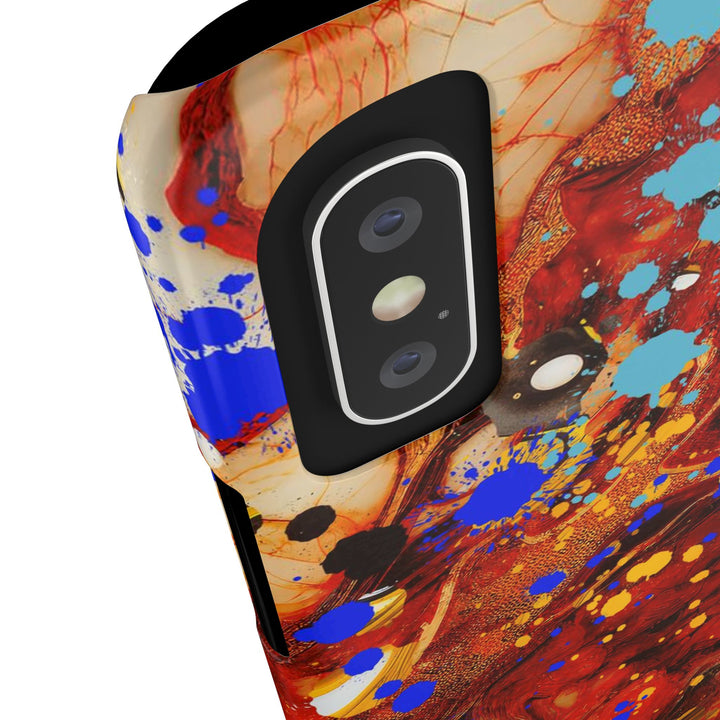 Slim Cute Phone Cases for Iphone - | iPhone 15 Case | iPhone 15 Pro Max Case, Iphone 14 Case, Iphone 14 Pro Max, Iphone 13, Fall Marble Paint Splash - Studio40ParkLane