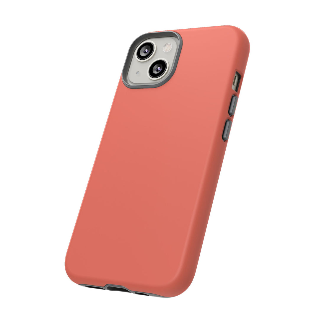 Premium Tough Coral Pink Orange Gift for Her Cute Phone Cases for Samsung S25 S24, S23, S22, S21, Iphone, 16, 15, 14, 13 Pro Max Ultra - Studio40ParkLane