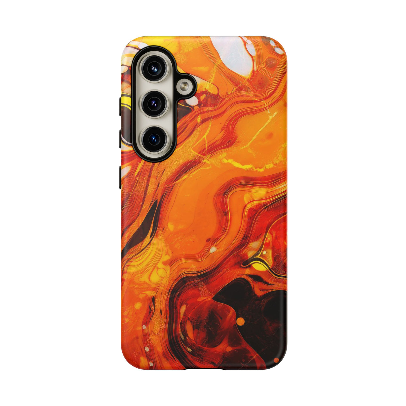 Impact Resistant, Fall Colors Marble, Cute Phone Cases for Samsung S24, S23, S22, S21, IPhone 15 pro Iphone 14 pro Iphone 13 IPhone 12 Iphone 11