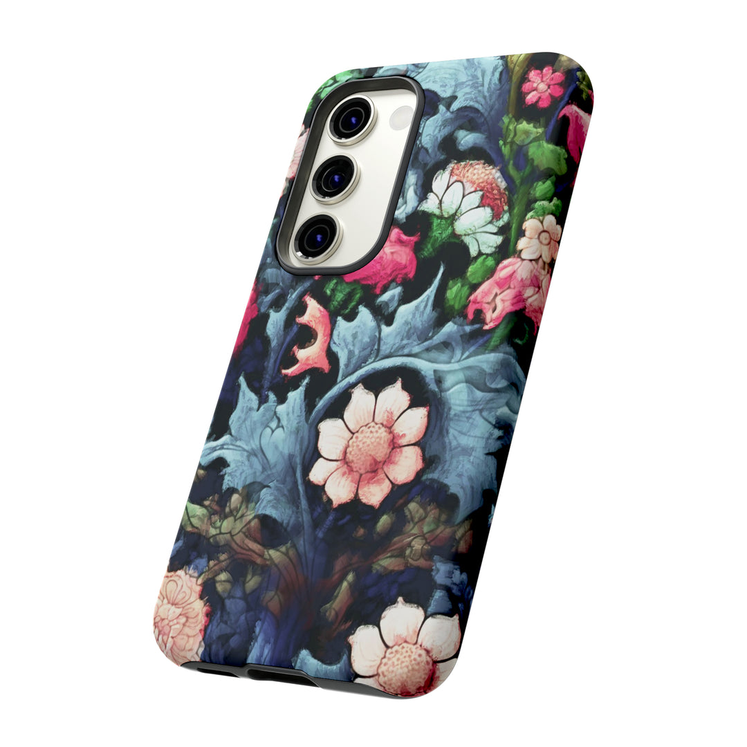 Cute Samsung Phone Case | Aesthetic Samsung Phone Case | Galaxy S23, S22, S21, S20 | Luxury Double Layer | Cool Flowers Design Floral - Studio40ParkLane