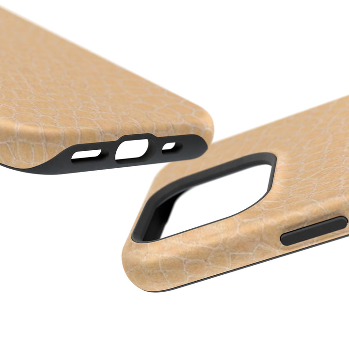 Non Leather Beige Color Pattern Magsafe Cute Phone Case for Iphone Gift for Her, | iPhone 15 Case | iPhone 15 Pro Max Case, Iphone 14, Iphone 14 Pro Max, Iphone 13, Iphone 16 - Studio40ParkLane