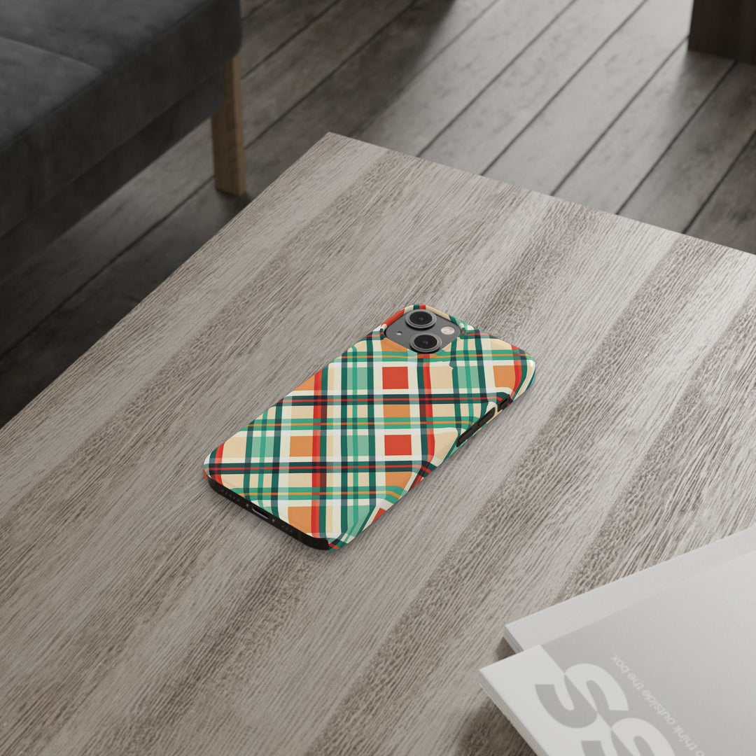 Slim Checkered Plaid Gift for Her Cute Phone Cases for Iphone 16 Pro Max | iPhone 15 Case | iPhone 15 Pro Max Case, Iphone 14, 13, 12, 11, 10, 8, 7 - Studio40ParkLane