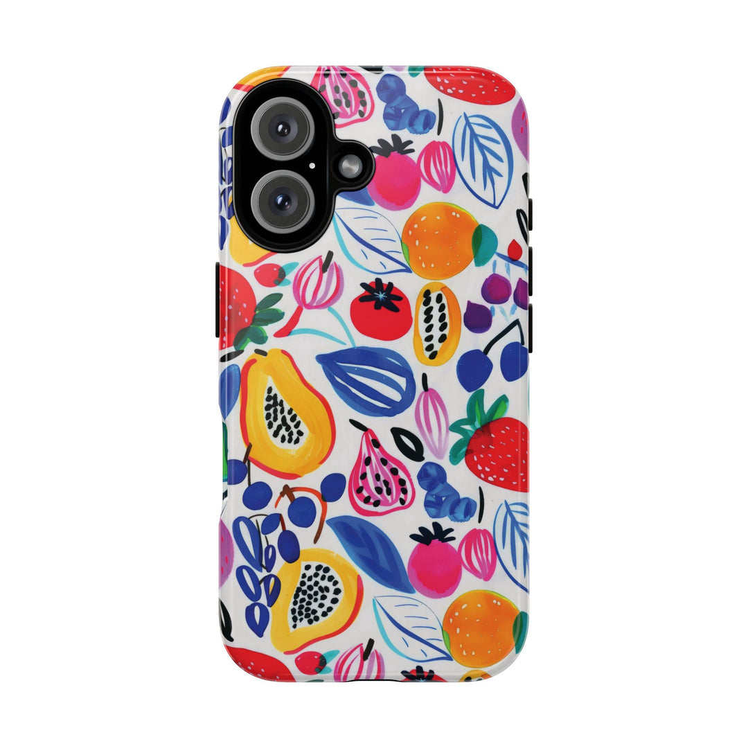 Summer Fruit Cute Tough Phone Case - For Apple iPhone Case 17, 16, 15 Pro Max, 14 Plus, 13 Pro, 12, Samsung Galaxy S26, S25, S24 Plus Ultra - Studio40ParkLane