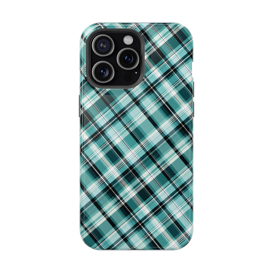 Checkered Plaid Magsafe Gift for Her Cute Phone Case for Iphone, | iPhone 16 | iPhone 15 Pro Max, Iphone 14 Pro Max, 13 12 11 10 9 8 7 - Studio40ParkLane
