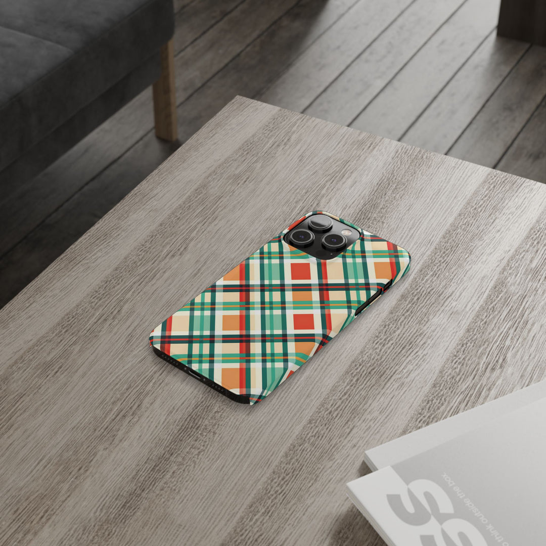 Slim Checkered Plaid Gift for Her Cute Phone Cases for Iphone 16 Pro Max | iPhone 15 Case | iPhone 15 Pro Max Case, Iphone 14, 13, 12, 11, 10, 8, 7 - Studio40ParkLane
