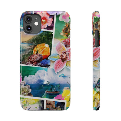 Travel Coquette Collage Slim Cute Phone Cases for Iphone  | iPhone 15 Case | iPhone 15 Pro Max Case, Iphone 14, Iphone 14 Pro Max, Iphone 13