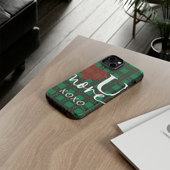 Cute IPhone Case | iPhone 15 Case | iPhone 15 Pro Max Case, Iphone 14 Case, Iphone 14 Pro Max Case IPhone Case for Art Lovers, Love You Green - Studio40ParkLane