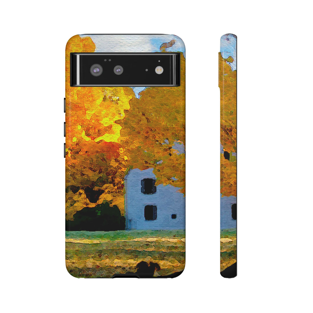 Impact Resistant, Fall Leaves Watercolor, Cute Phone Cases for Samsung S24, S23, S22, S21, IPhone 15 pro Iphone 14 pro Iphone 13 IPhone 12 Iphone 11 - Studio40ParkLane