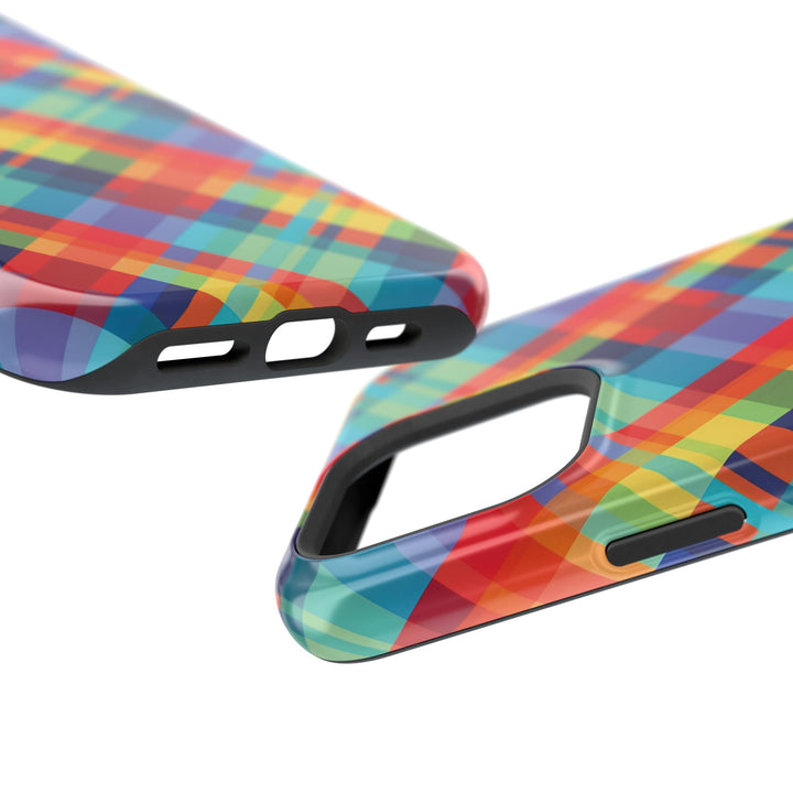 Checkered Plaid Magsafe Gift for Her Cute Phone Case for Iphone, | iPhone 16 | iPhone 15 Pro Max, Iphone 14 Pro Max, 13 12 11 10 9 8 7 - Studio40ParkLane