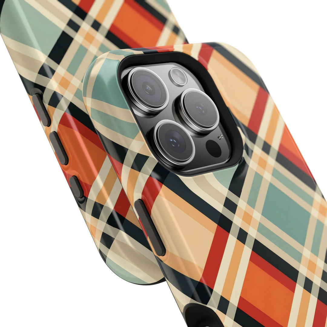 Checkered Plaid Magsafe Gift for Her Cute Phone Case for Iphone, | iPhone 16 | iPhone 15 Pro Max, Iphone 14 Pro Max, 13 12 11 10 9 8 7 - Studio40ParkLane
