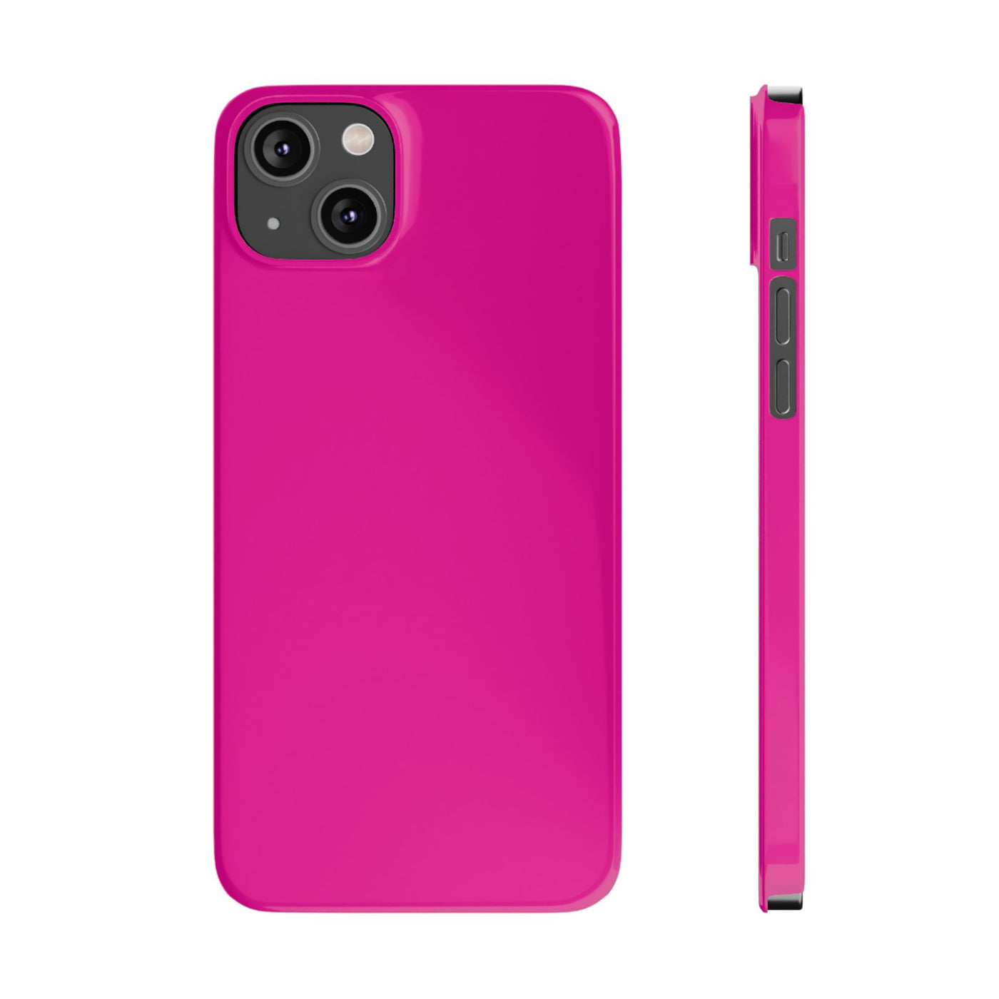 Slim Cute Bright Pink Phone Cases for Iphone 16 | iPhone 15 Case | iPhone 15 Pro Max Case, Iphone 14, Iphone 14 Pro Max, Iphone 13