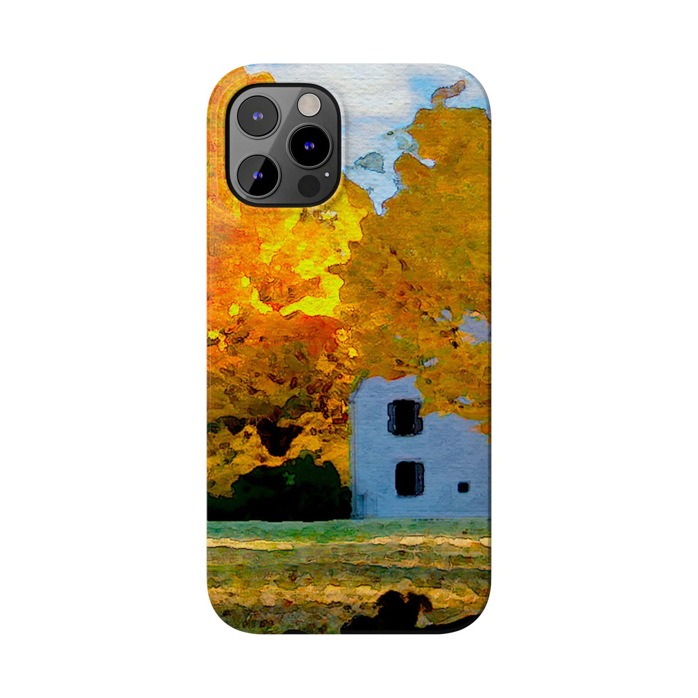 Slim Cute Phone Cases for Iphone - | iPhone 15 Case | iPhone 15 Pro Max Case, Iphone 14 Case, Iphone 14 Pro Max, Iphone 13, New England Fall Leaves