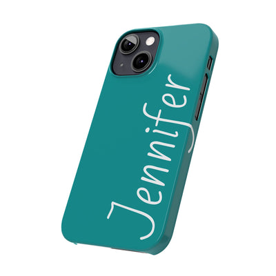 Personalized Initial Name Custom Slim Phone Cases for Iphone 16 Pro Max | iPhone 15 Case | iPhone 15 Pro Max Case, Iphone 14, 13, 12, 11, 10, 8, 7 - Studio40ParkLane