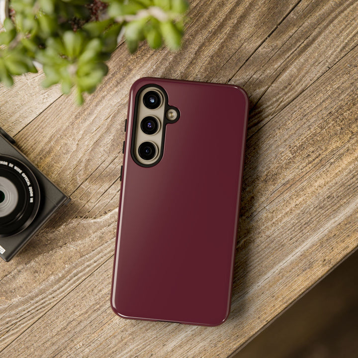 Premium Tough Burgundy Maroon Red Gift for Her Cute Phone Cases for Samsung S25 S24, S23, S22, S21, Iphone, 16, 15, 14, 13 Pro Max Ultra - Studio40ParkLane