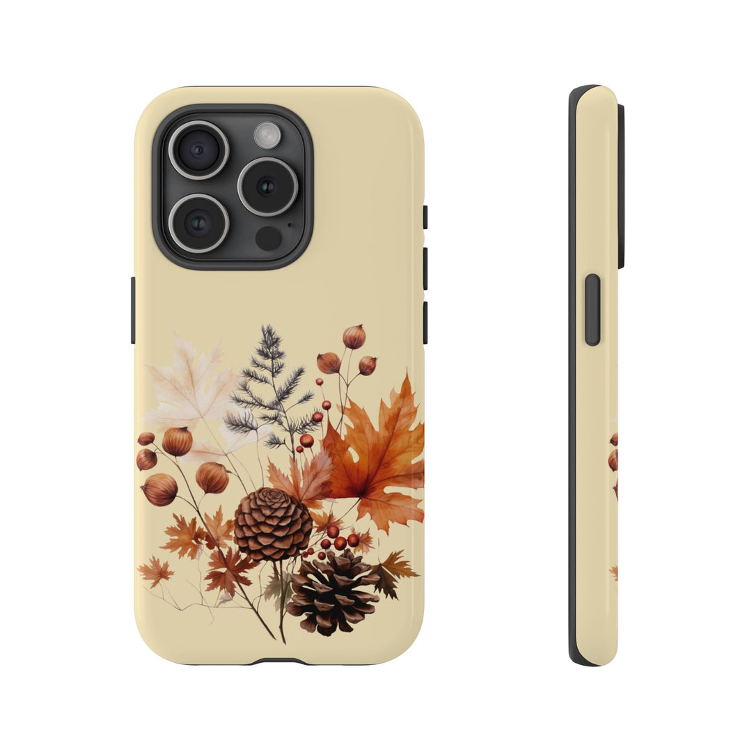 Fall Leaves Foliage Cute Phone Case for, Samsung Galaxy S24, S23, S22, S21, IPhone 16 Case | Iphone 15, Iphone 14, IPhone 13 Case Mom Dad Gift - Studio40ParkLane