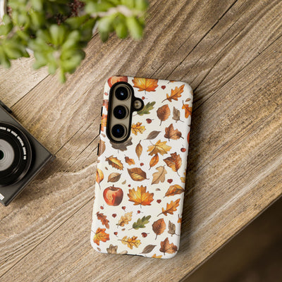 Autumn Fall Leaves Gift for Her Cute Phone Case for, Samsung Galaxy S24, S23, S22, S21, IPhone 16 Case | Iphone 15, Iphone 14, IPhone 13 Case