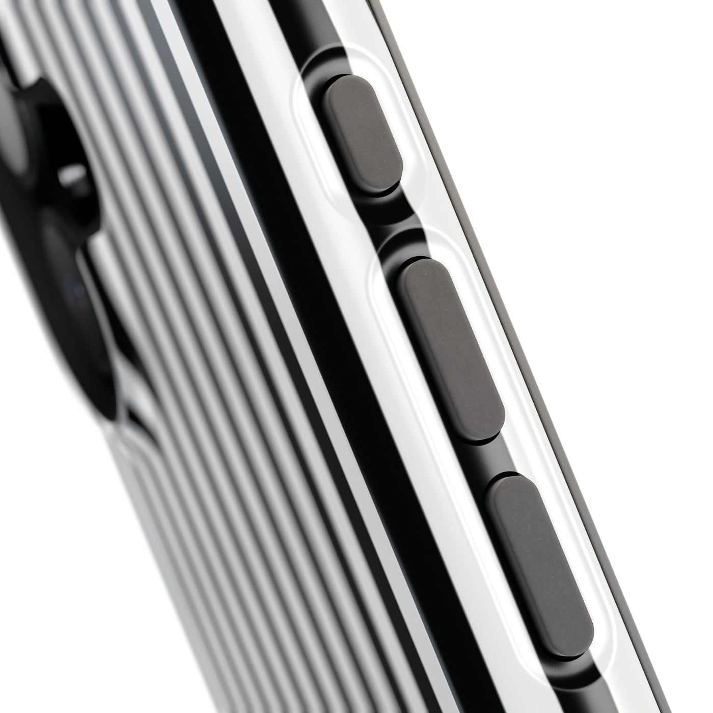 Custom Personalized Black White Striped Magsafe Phone Case for Iphone 17 - | iPhone 16 Pro Max Case | iPhone 15 Case Iphone 14 13 12 11 10 - Studio40ParkLane