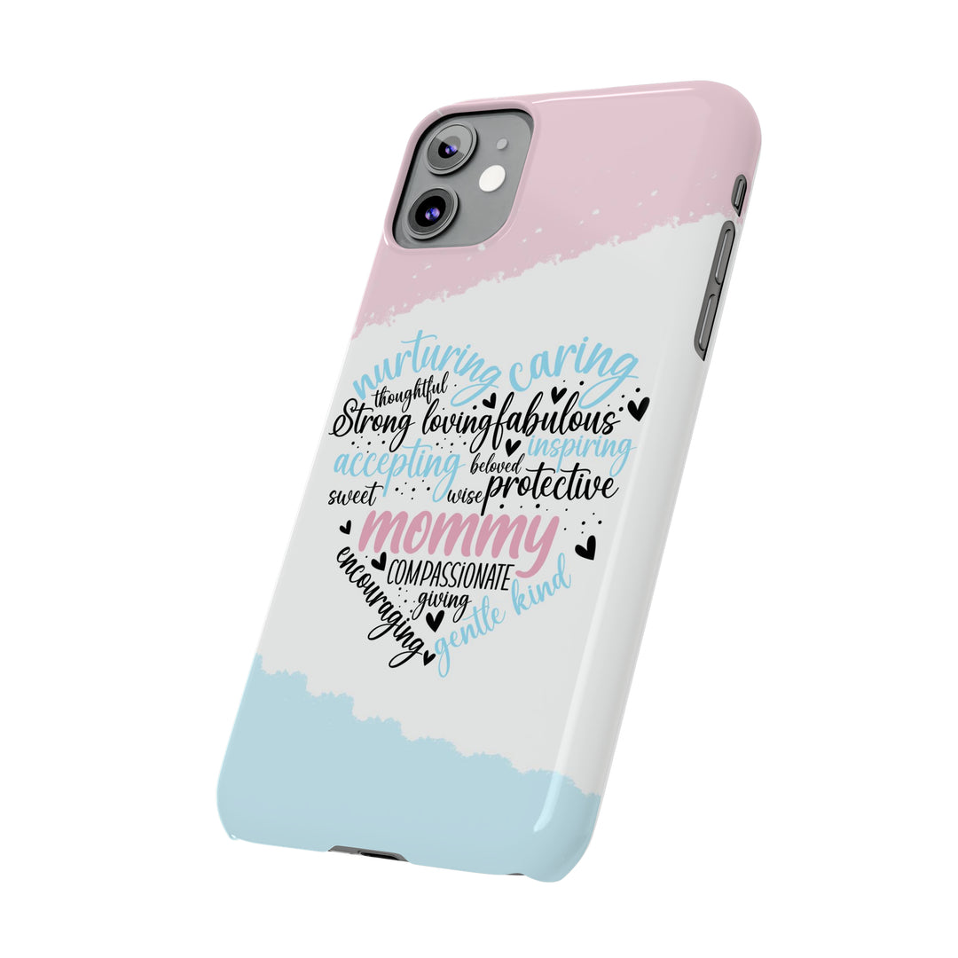 Slim Cute Phone Cases for Iphone - | iPhone 15 Case | iPhone 15 Pro Max Case, Iphone 14 Case, Iphone 14 Pro Max, Iphone 13, Mother&