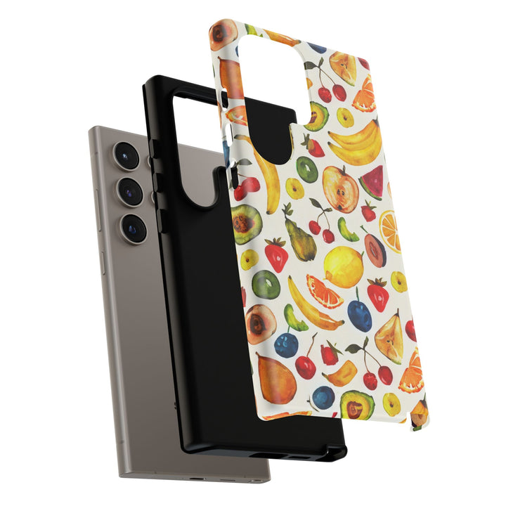 Impact Resistant, Mixed Fruits, Cute Phone Cases for Samsung S24, S23, S22, S21, IPhone 15 pro Iphone 14 pro Iphone 13 IPhone 12 Iphone 11 - Studio40ParkLane