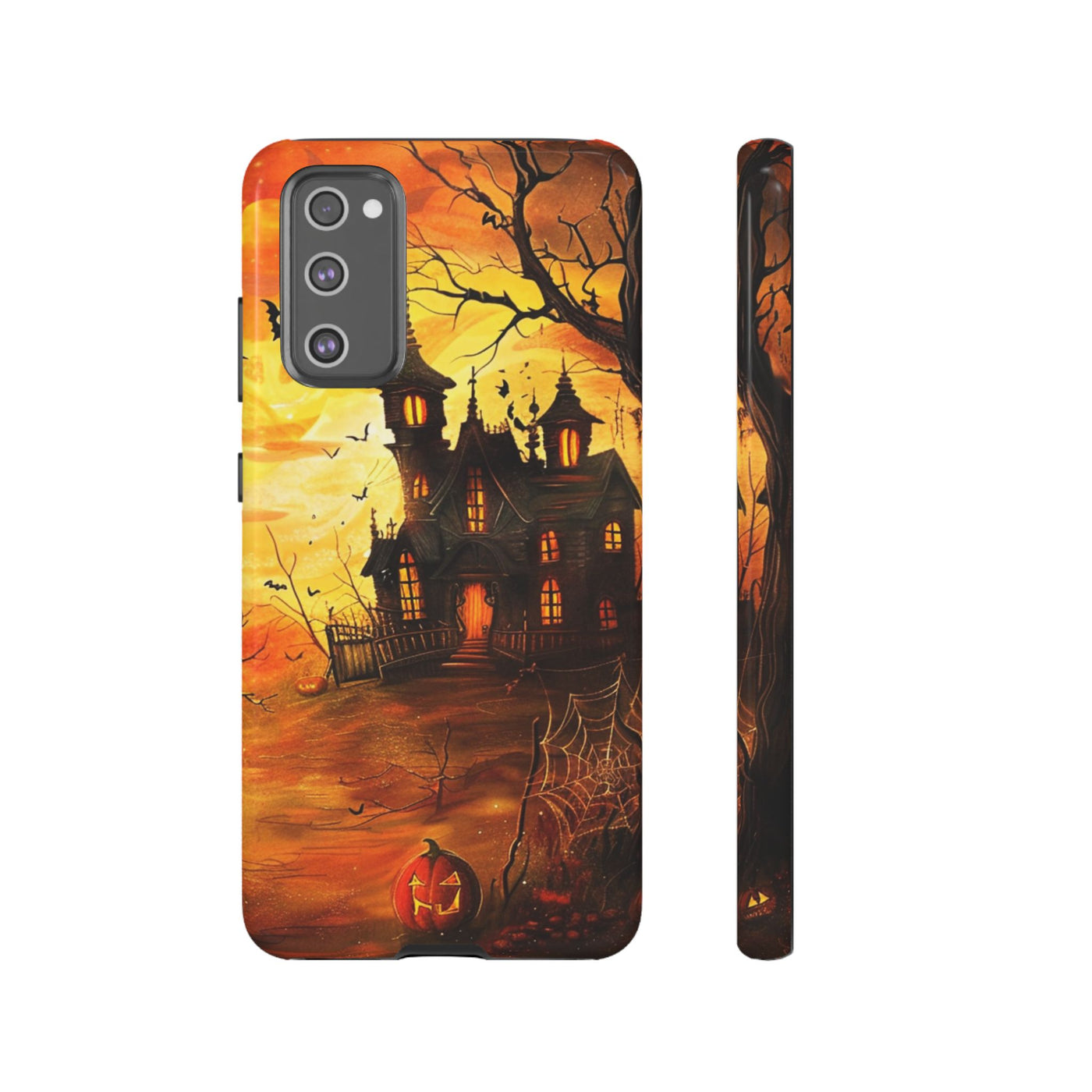 Halloween Spooky Impact Resistant, Cute Phone Cases for Samsung S24, S23, S22, S21, IPhone 15 pro Iphone 14 pro Iphone 13 IPhone 12 Iphone 11