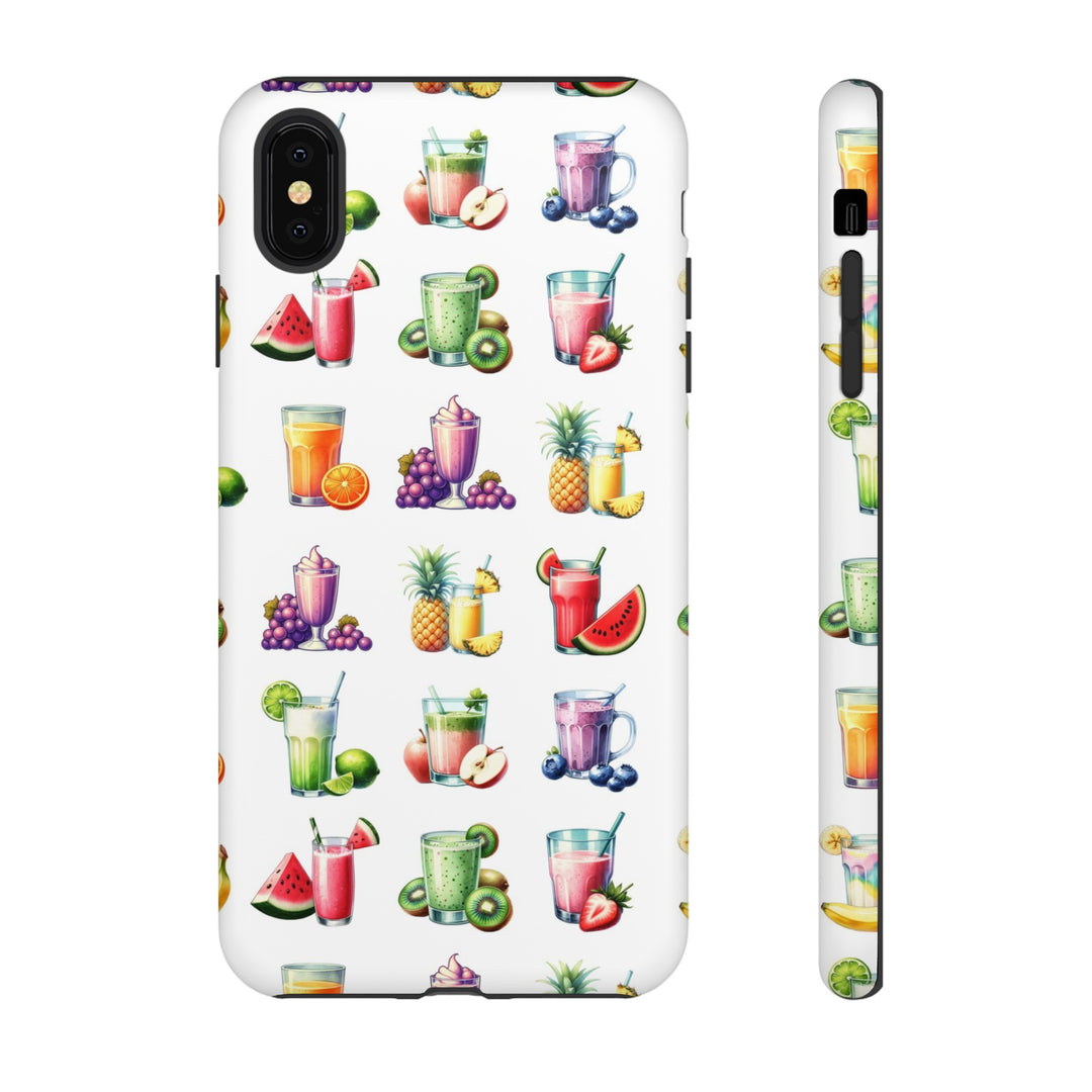 Cute Samsung Case | Cool Iphone Case | Tropical Summer Fruit Cocktail, Samsung S24, S23, S22, S21, IPhone 15 Case | Iphone 14 Case, Iphone 13 Case - Studio40ParkLane