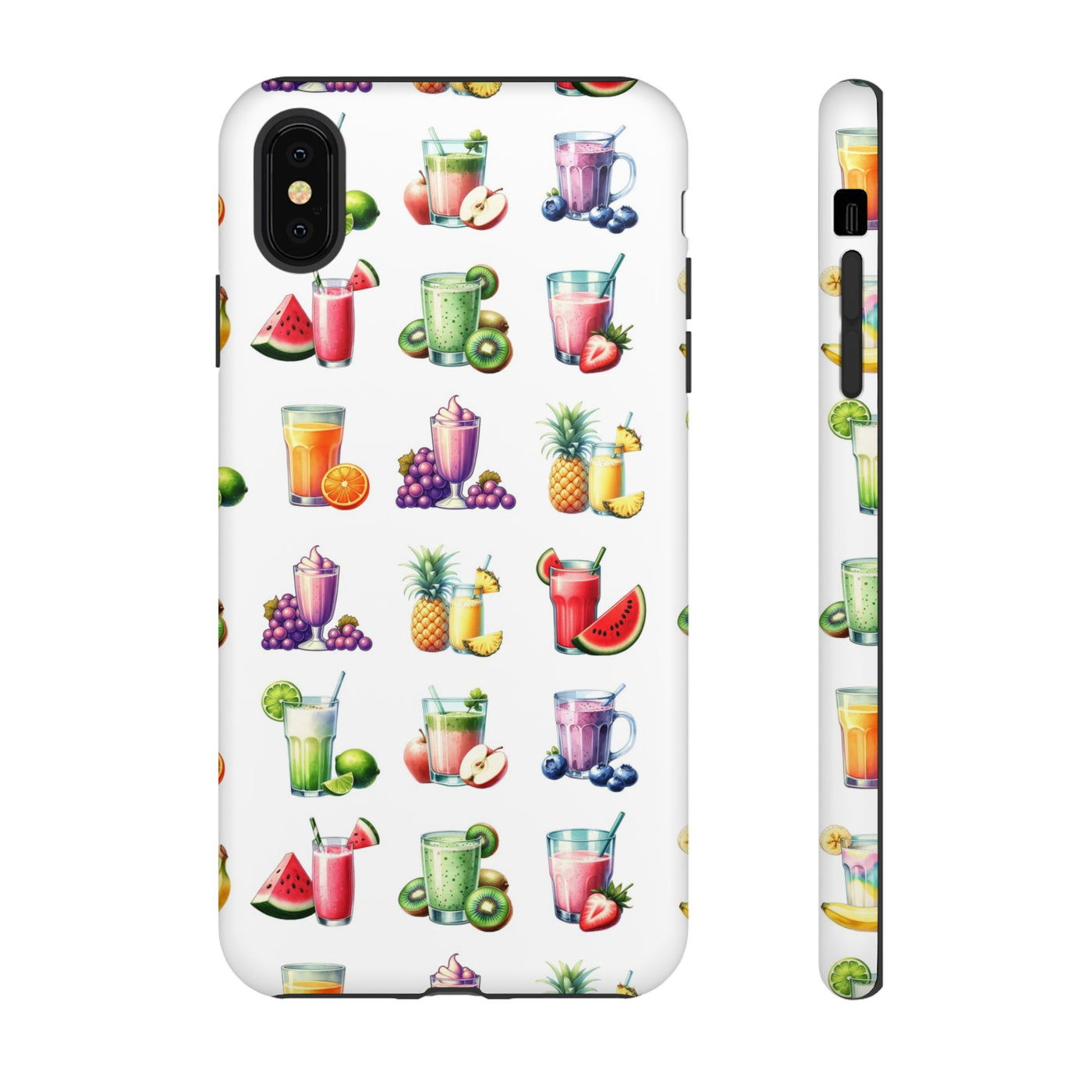 Cute Samsung Case | Cool Iphone Case | Tropical Summer Fruit Cocktail, Samsung S24, S23, S22, S21, IPhone 15 Case | Iphone 14 Case, Iphone 13 Case