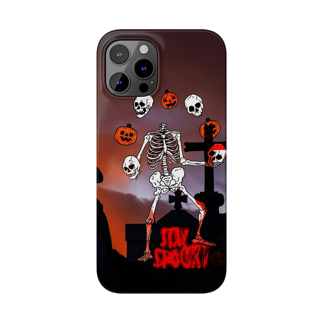 Slim Halloween Spooky Slim Cute Phone Cases for Iphone | iPhone 15 Case | iPhone 15 Pro Max Case, Iphone 14, Iphone 14 Pro Max, Iphone 13 - Studio40ParkLane