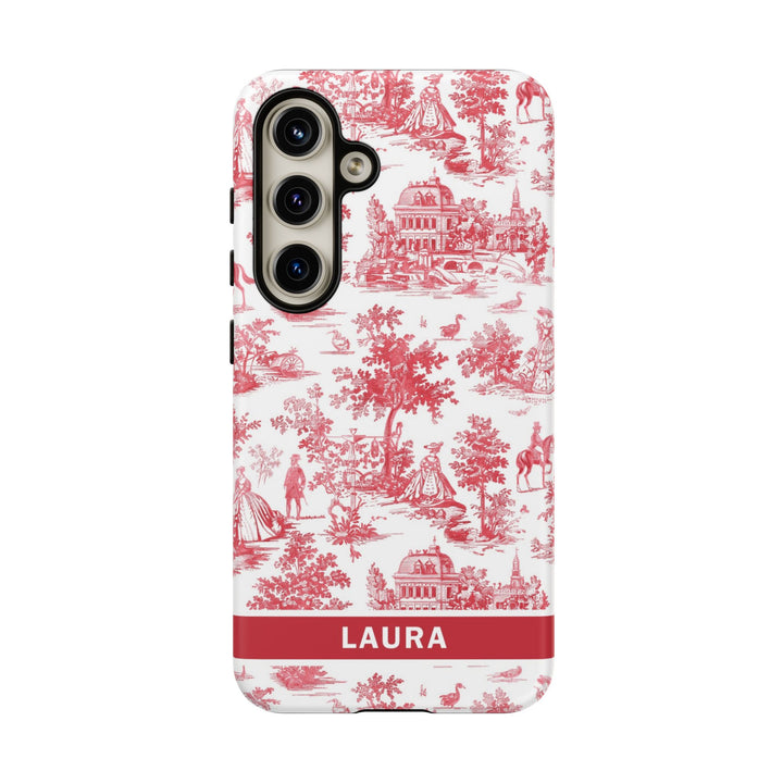 Premium Tough Personalized Initial Custom Gift Cute Phone Cases for Samsung Galaxy S24, S23, S22, S21 Plus, Ultra, Iphone 16, 15, 14 Pro Max - Studio40ParkLane