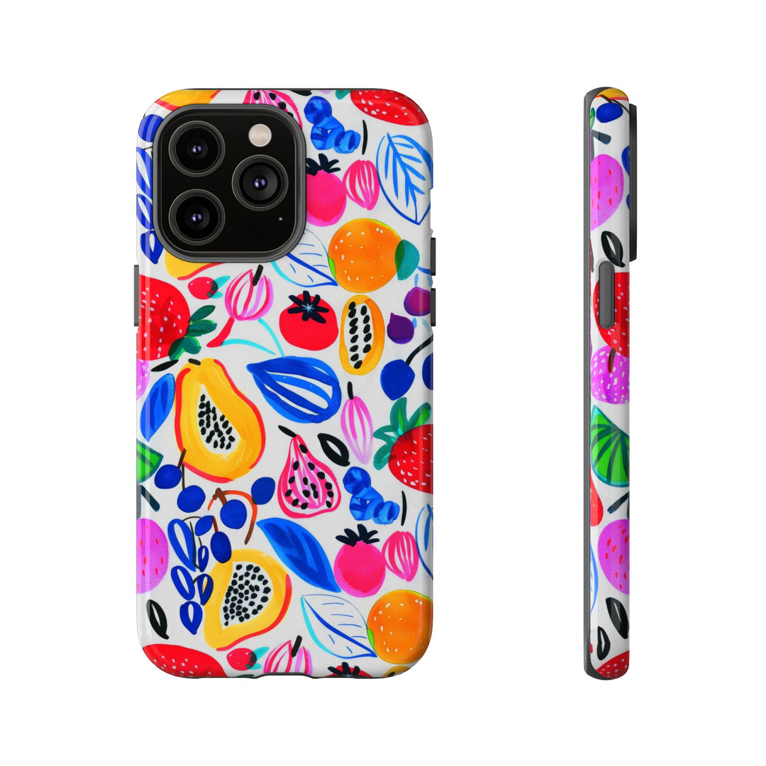 Summer Fruit Cute Tough Phone Case - For Apple iPhone 17, 16 Pro Max, 15 Pro Max, 14 Plus 13 Pro 12, Samsung Galaxy S26, S25, S24 Plus Ultra