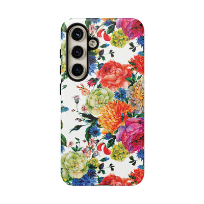 Premium Tough Spring Flowers Cute Phone Cases for Samsung S24, S23, S22, S21, S20, Plus and Ultra, Iphone 16 Pro Max,15, 14, 13, 12, 11, 10 - Studio40ParkLane