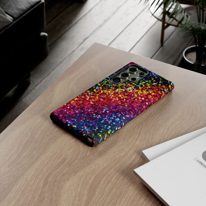 Premium Tough Muted Non - Glitter Color Composition Cute Phone Case, for IPhone 16 pro Max | Iphone 15, Iphone 14, 13, Samsung Galaxy S25, S24 - Studio40ParkLane