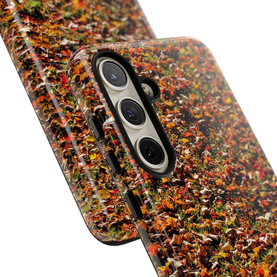 Impact Resistant, Fall Leaves Collage, Cute Phone Cases for Samsung S24, S23, S22, S21, IPhone 15 pro Iphone 14 pro Iphone 13 IPhone 12 Iphone 11 - Studio40ParkLane