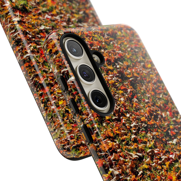 Impact Resistant, Fall Leaves Collage, Cute Phone Cases for Samsung S24, S23, S22, S21, IPhone 15 pro Iphone 14 pro Iphone 13 IPhone 12 Iphone 11 - Studio40ParkLane