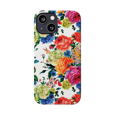 Slim Spring Flowers Gift for Her Cute Phone Cases for Iphone 16 Pro Max | iPhone 15 Case | iPhone 15 Pro Max Case, Iphone 14, 13, 12, 11, 10, 8, 7 - Studio40ParkLane