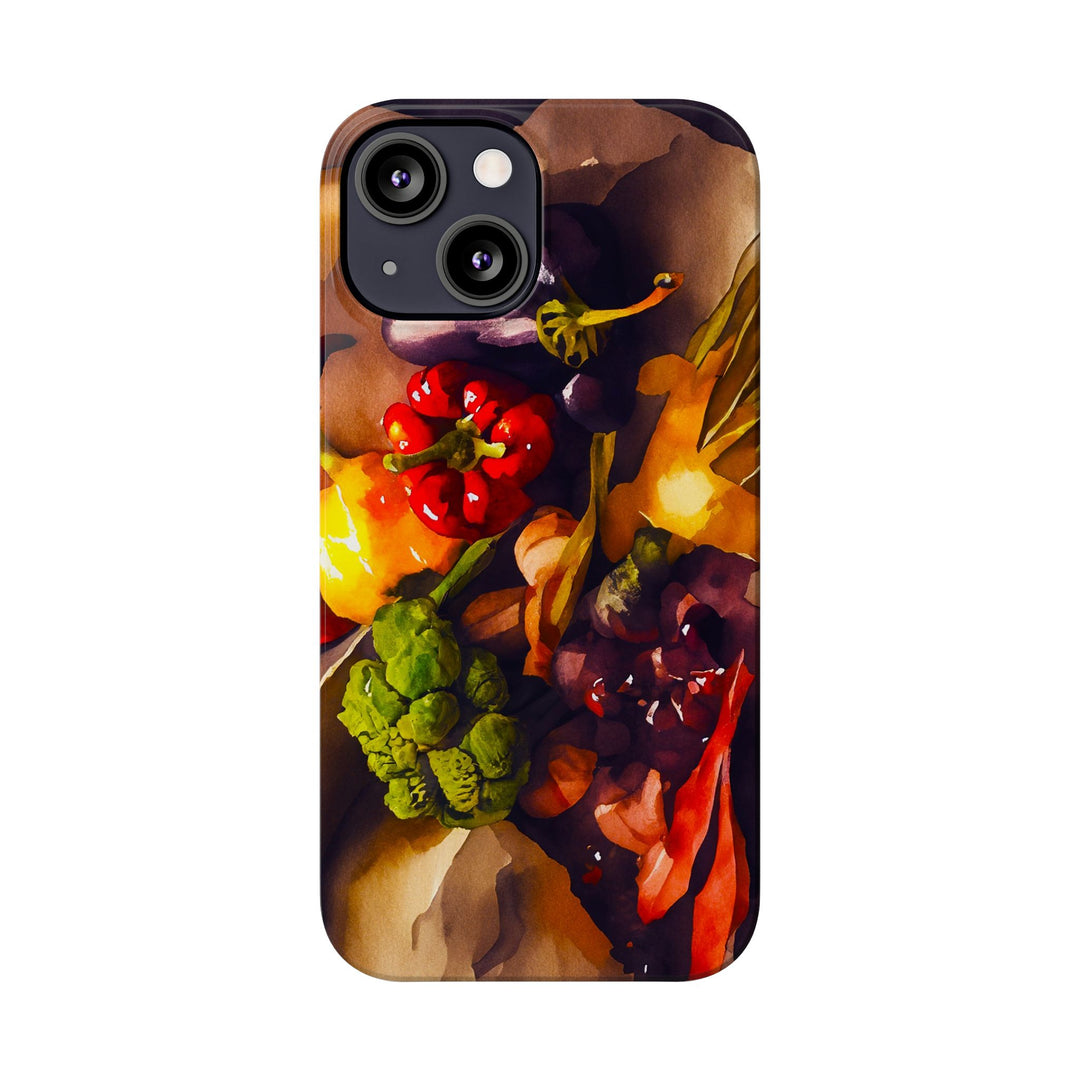 Slim Fall Farm Vegetables Cute Phone Cases for Iphone | iPhone 15 Case | iPhone 15 Pro Max Case, Iphone 14, Iphone 14 Pro Max, Iphone 13 - Studio40ParkLane