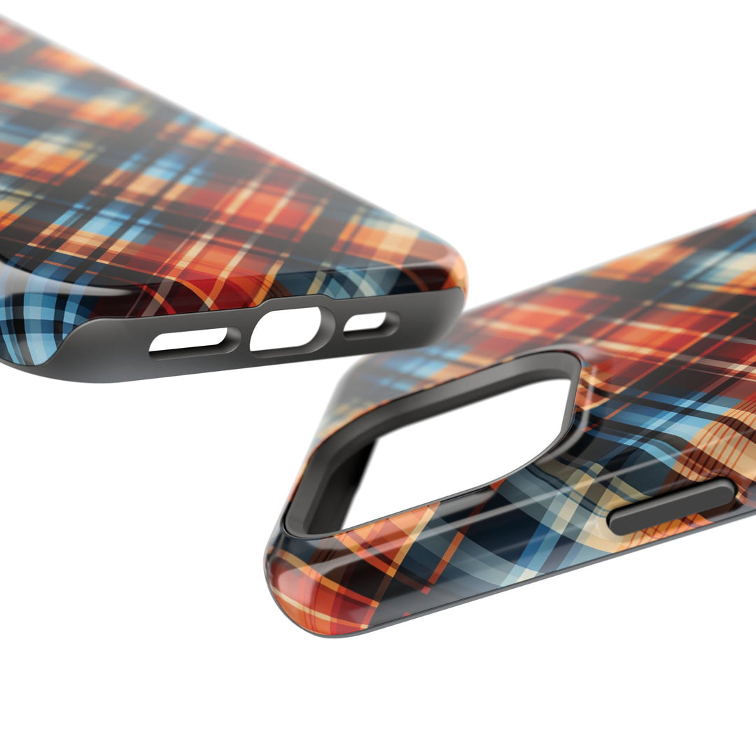 Checkered Plaid Magsafe Gift for Her Cute Phone Case for Iphone, | iPhone 16 | iPhone 15 Pro Max, Iphone 14 Pro Max, 13 12 11 10 9 8 7 - Studio40ParkLane