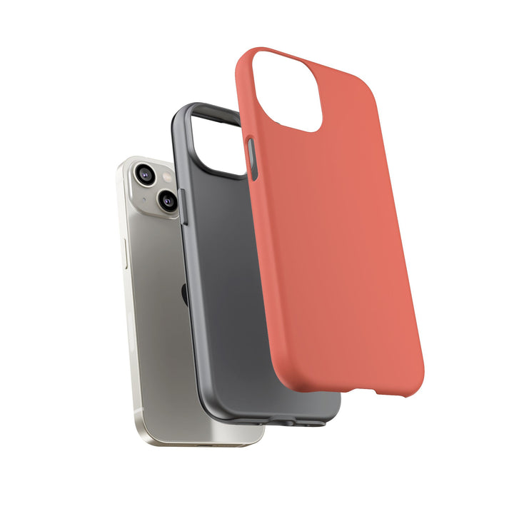 Premium Tough Coral Pink Orange Gift for Her Cute Phone Cases for Samsung S25 S24, S23, S22, S21, Iphone, 16, 15, 14, 13 Pro Max Ultra - Studio40ParkLane