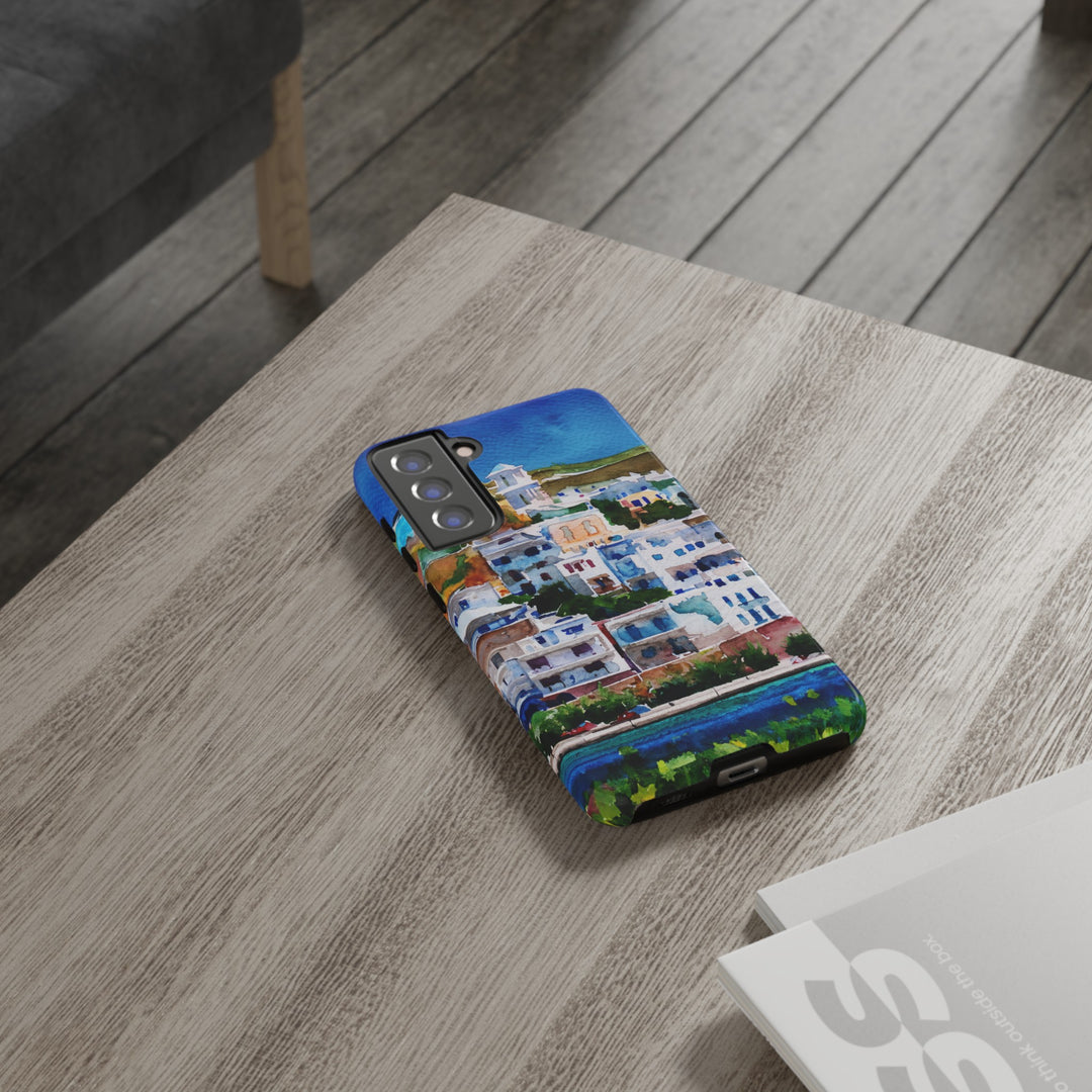 Impact Resistant, Greece House, Cute Phone Cases for Samsung S24, S23, S22, S21, IPhone 15 pro Iphone 14 pro Iphone 13 IPhone 12 Iphone 11 - Studio40ParkLane