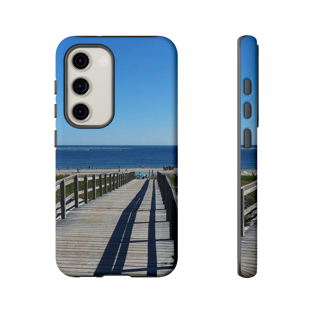 Cute Samsung Case | Cool Iphone Case | Summer Beach Walk, Samsung S24, S23, S22, S21, IPhone 15 Case | Iphone 14 Case, Iphone 13 Case - Studio40ParkLane