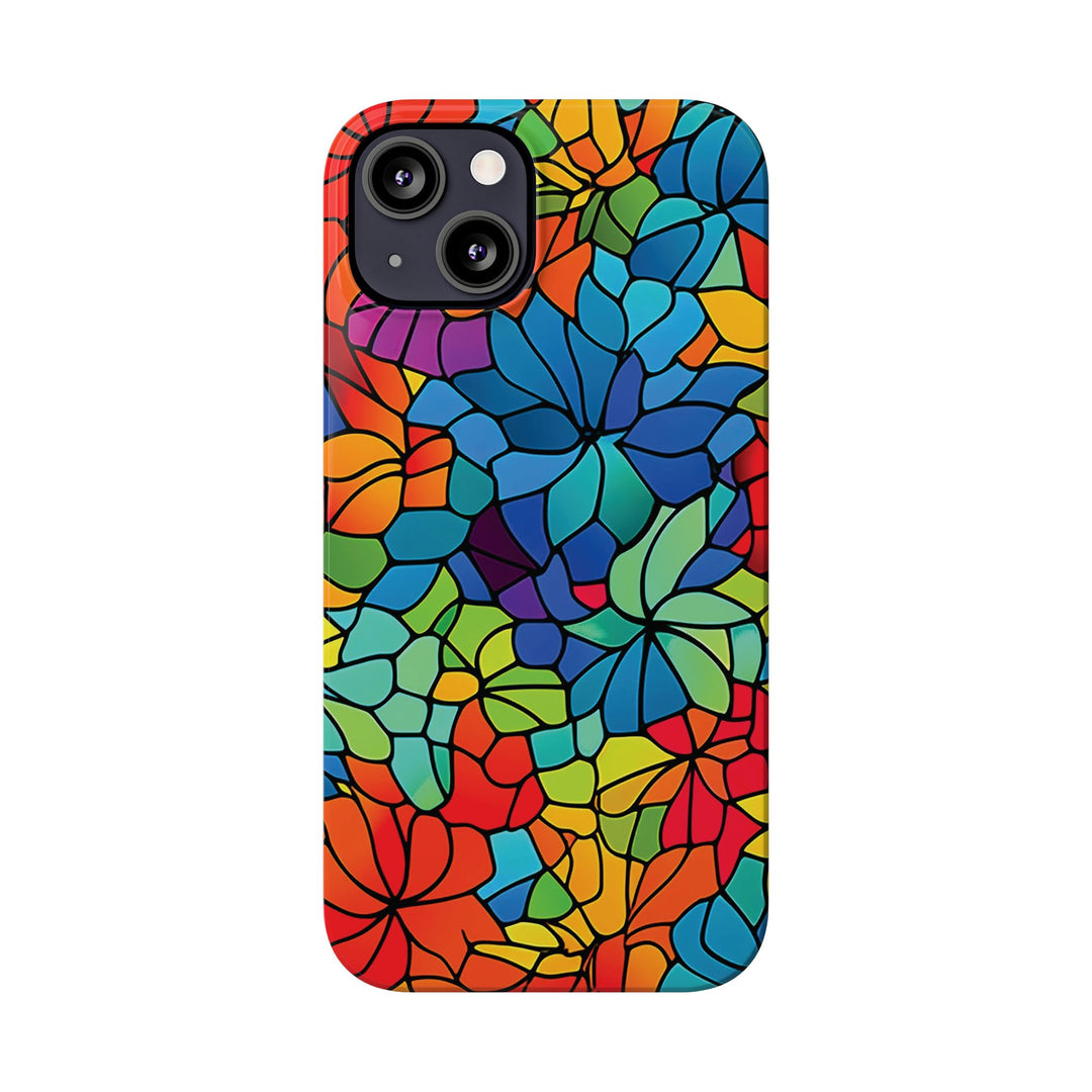 Slim Window Style Mosaic Gift for Her Cute Phone Cases for Iphone 16 Case | iPhone 15 Case | iPhone 15 Pro Max Case, Iphone 14, Iphone 14 Pro Max, Iphone 13 - Studio40ParkLane
