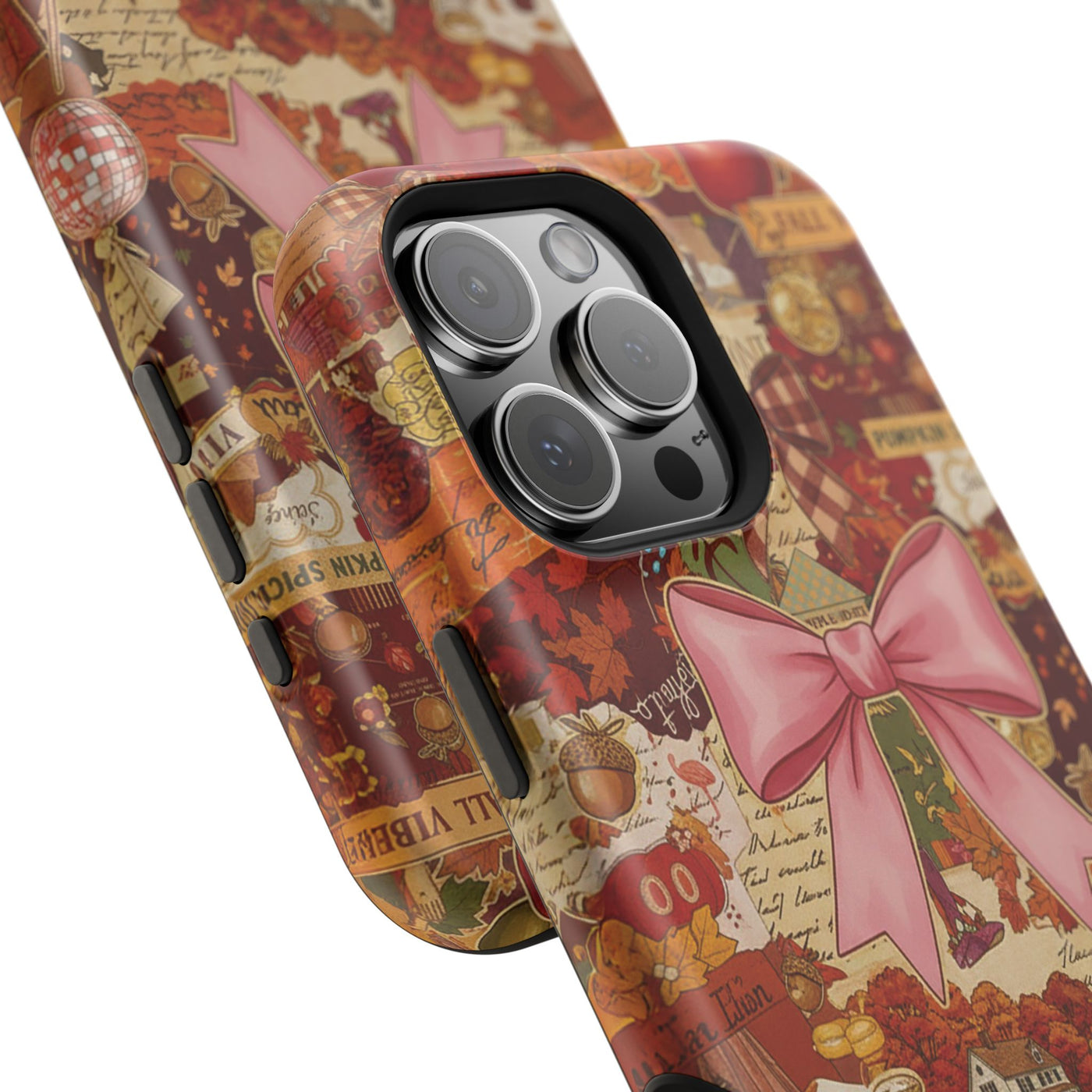 New England Fall Coquette Collage Tough Magsafe Cute Phone Cases for Iphone | iPhone 15 Pro Max Case, Iphone 14, Iphone 14 13 12 11 10 9 8 7 - Studio40ParkLane