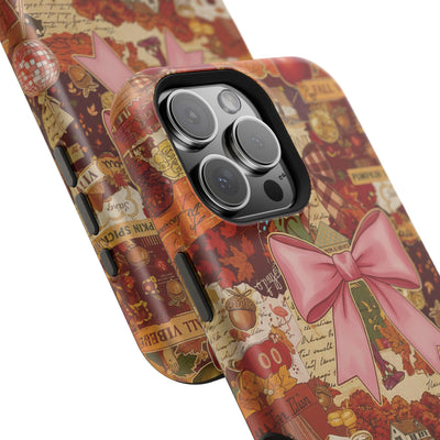 New England Fall Coquette Collage Tough Magsafe Cute Phone Cases for Iphone | iPhone 15 Pro Max Case, Iphone 14, Iphone 14 13 12 11 10 9 8 7 - Studio40ParkLane