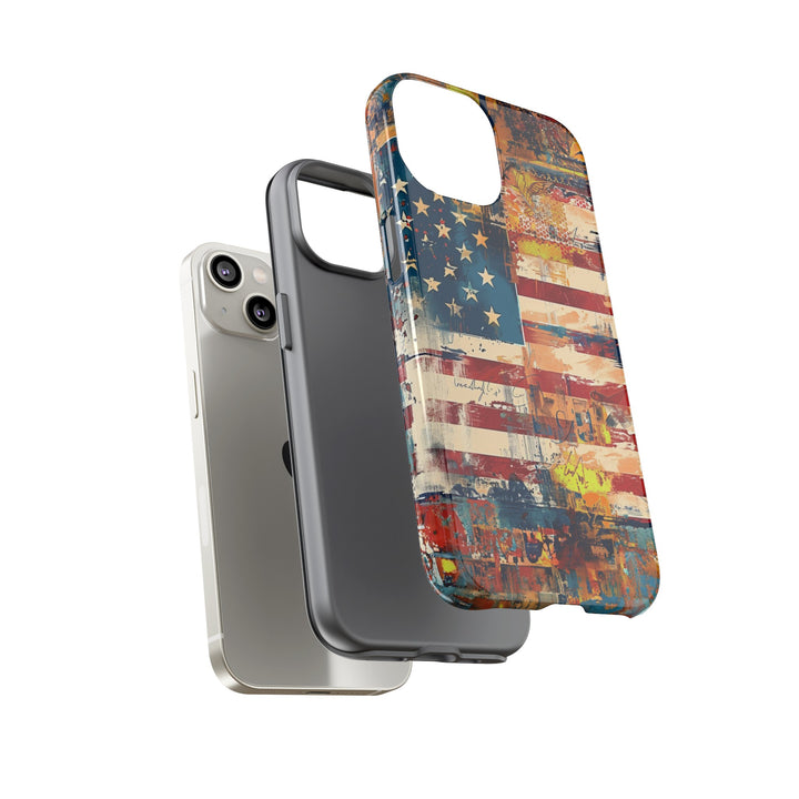 Impact Resistant, American Flag, Cute Phone Cases for Samsung S24, S23, S22, S21, IPhone 15 pro Iphone 14 pro Iphone 13 IPhone 12 Iphone 11 - Studio40ParkLane
