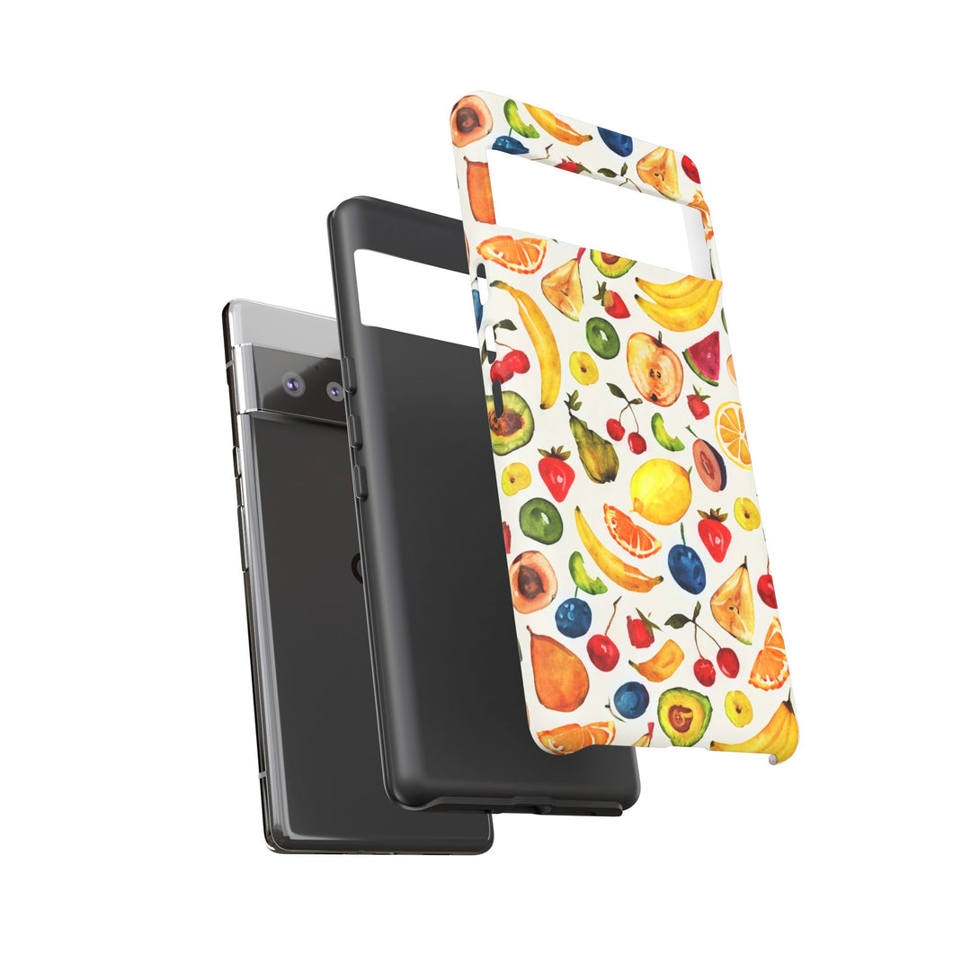 Impact Resistant, Mixed Fruits, Cute Phone Cases for Samsung S24, S23, S22, S21, IPhone 15 pro Iphone 14 pro Iphone 13 IPhone 12 Iphone 11 - Studio40ParkLane