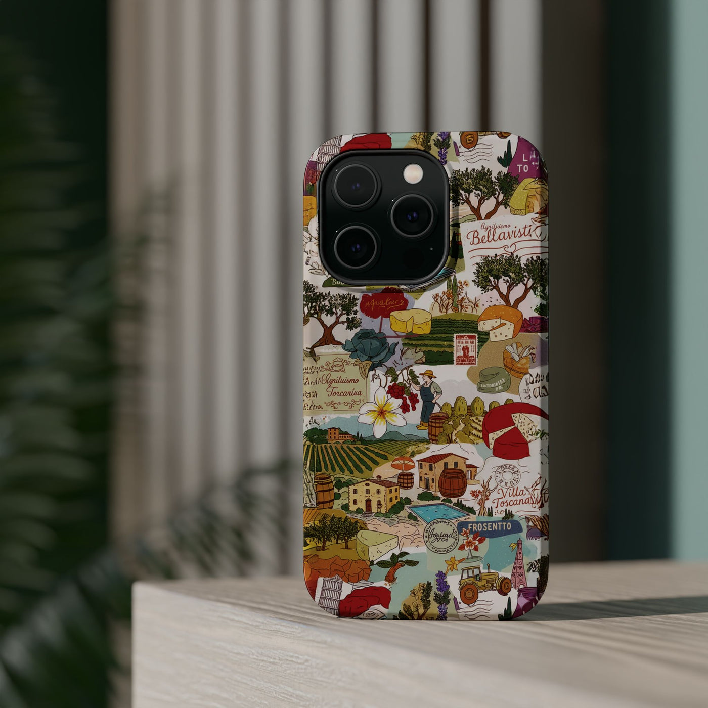 Italy Tuscany Coquette Collage Tough Magsafe Cute Phone Cases for Iphone | iPhone 17 Pro Max Case, Iphone 16, Iphone 15 14 13 12 11 10 9 - Studio40ParkLane