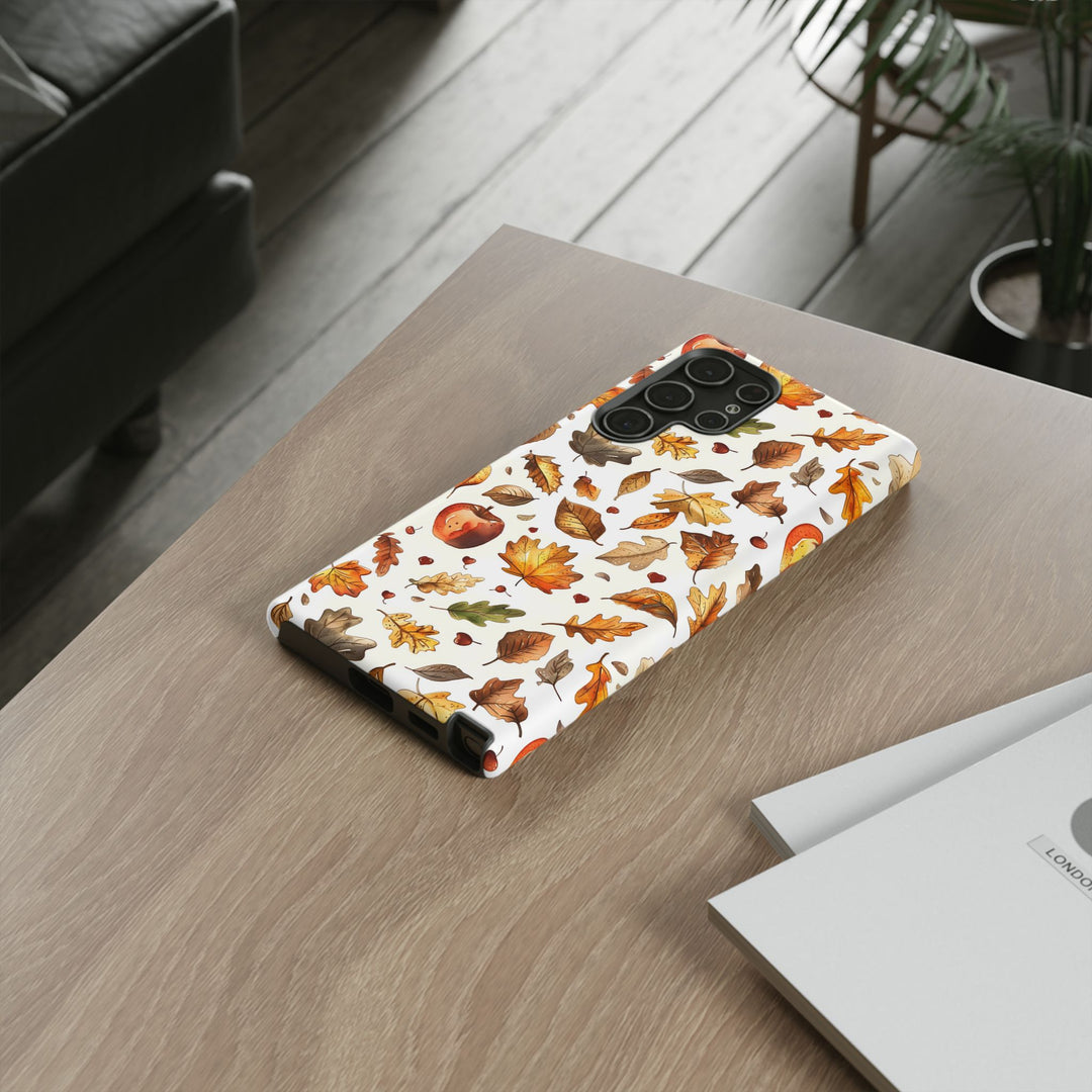 Autumn Fall Leaves Gift for Her Cute Phone Case for, Samsung Galaxy S24, S23, S22, S21, IPhone 16 Case | Iphone 15, Iphone 14, IPhone 13 Case - Studio40ParkLane