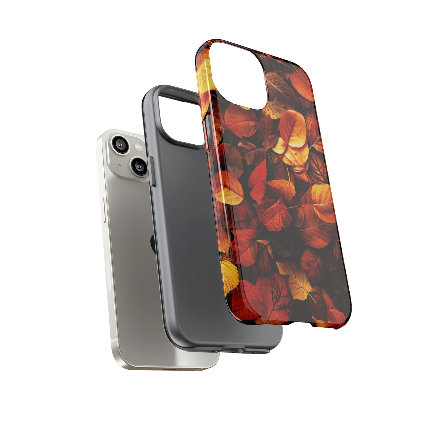 Autumn Fall Leaves Gift for Her Cute Phone Case for, Samsung Galaxy S24, S23, S22, S21, IPhone 16 Case | Iphone 15, Iphone 14, IPhone 13 Case